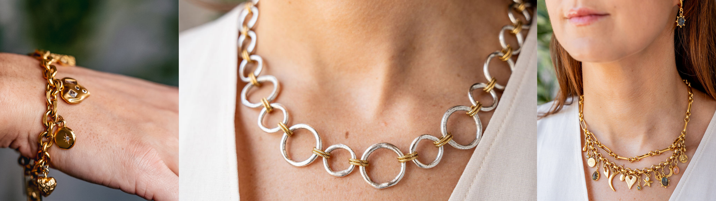 Women wearing Loni Paul Jewelry's bestsellers
