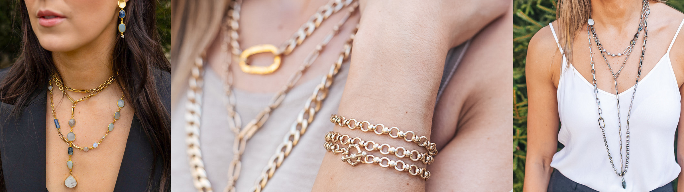 Versatile convertible jewelry by Loni Paul – endless ways to express your unique chic.