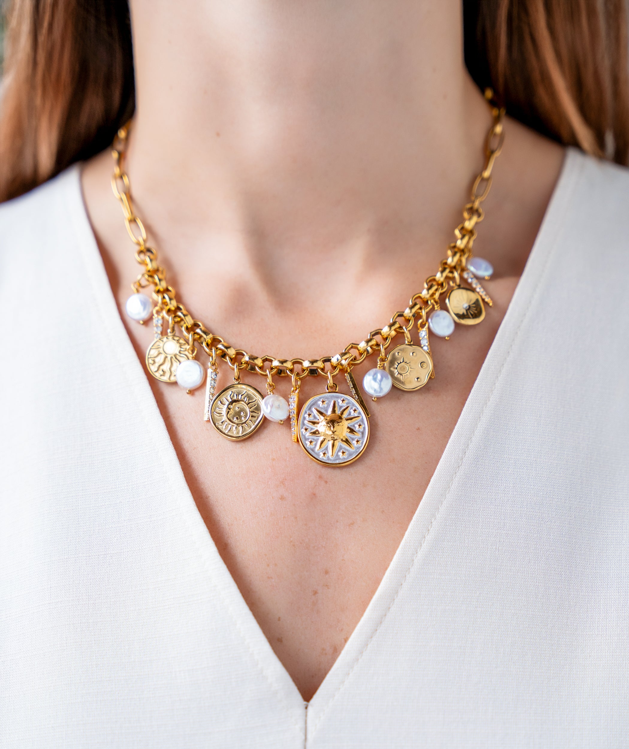 Celestial Charm Necklace | Loni Paul Jewelry