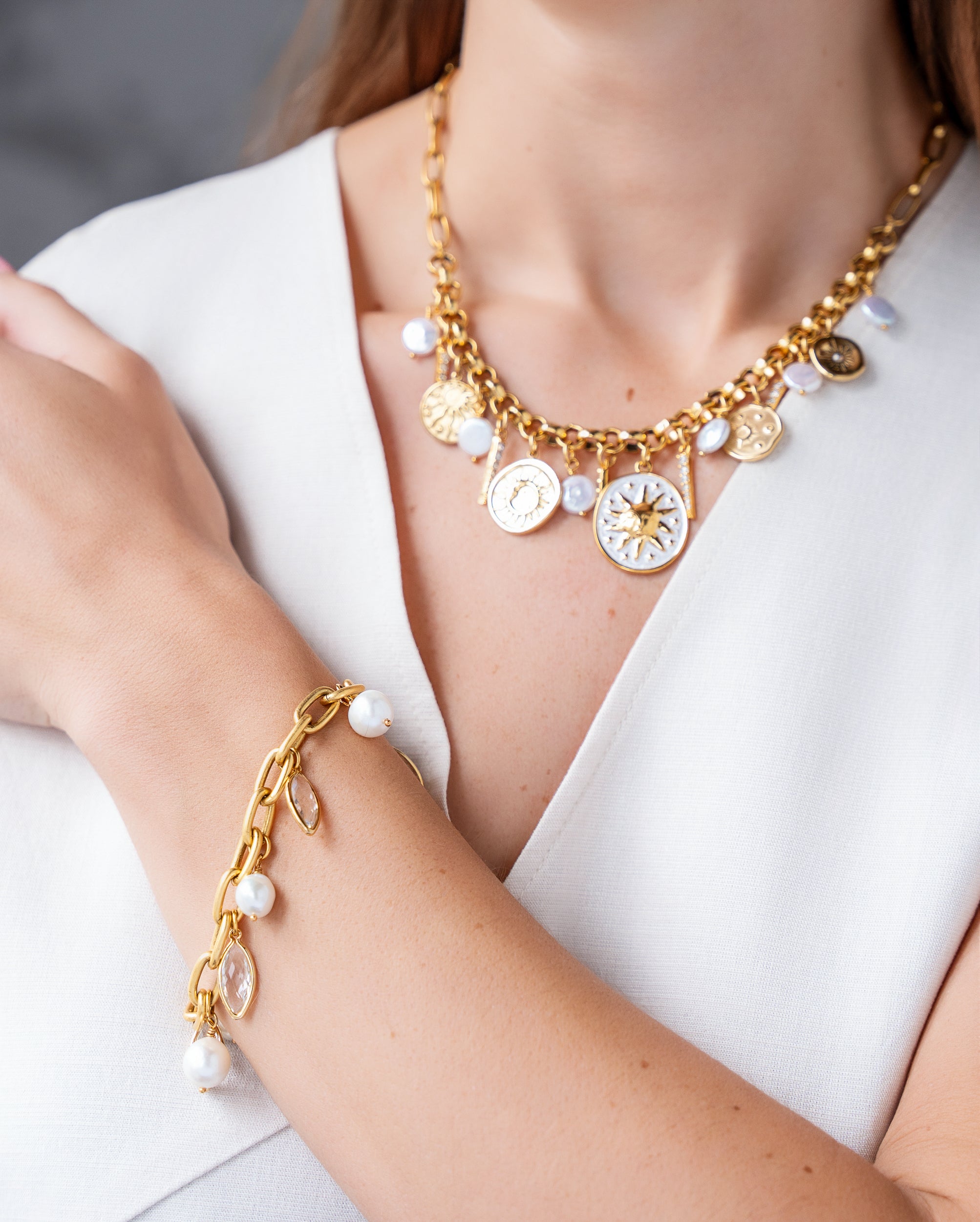 Celestial Charm Necklace | Loni Paul Jewelry