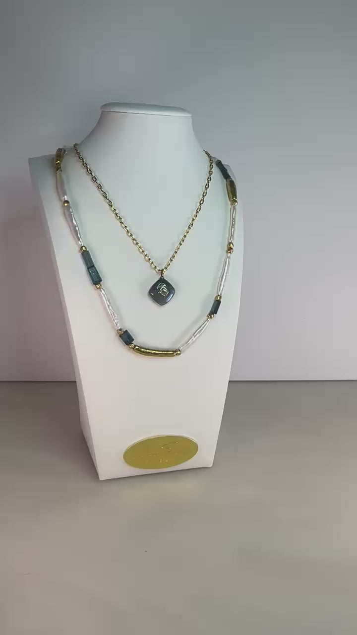 Tube Bead Bracelet